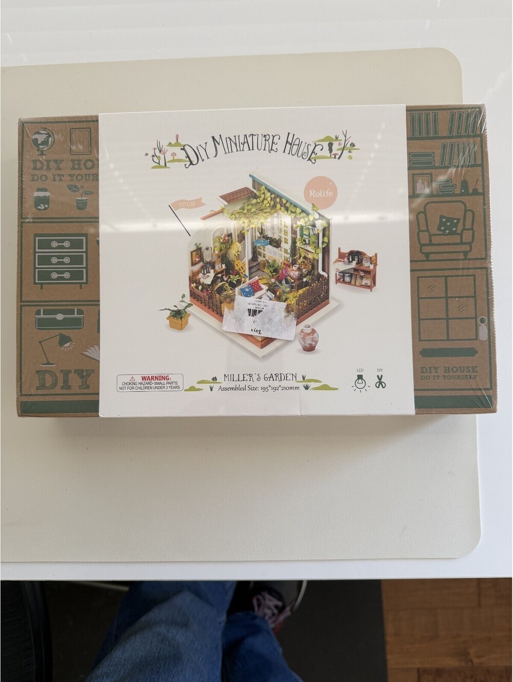 Rolife DIY Miniature House Miller's Garden Kit DG108 New/Factory Sealed